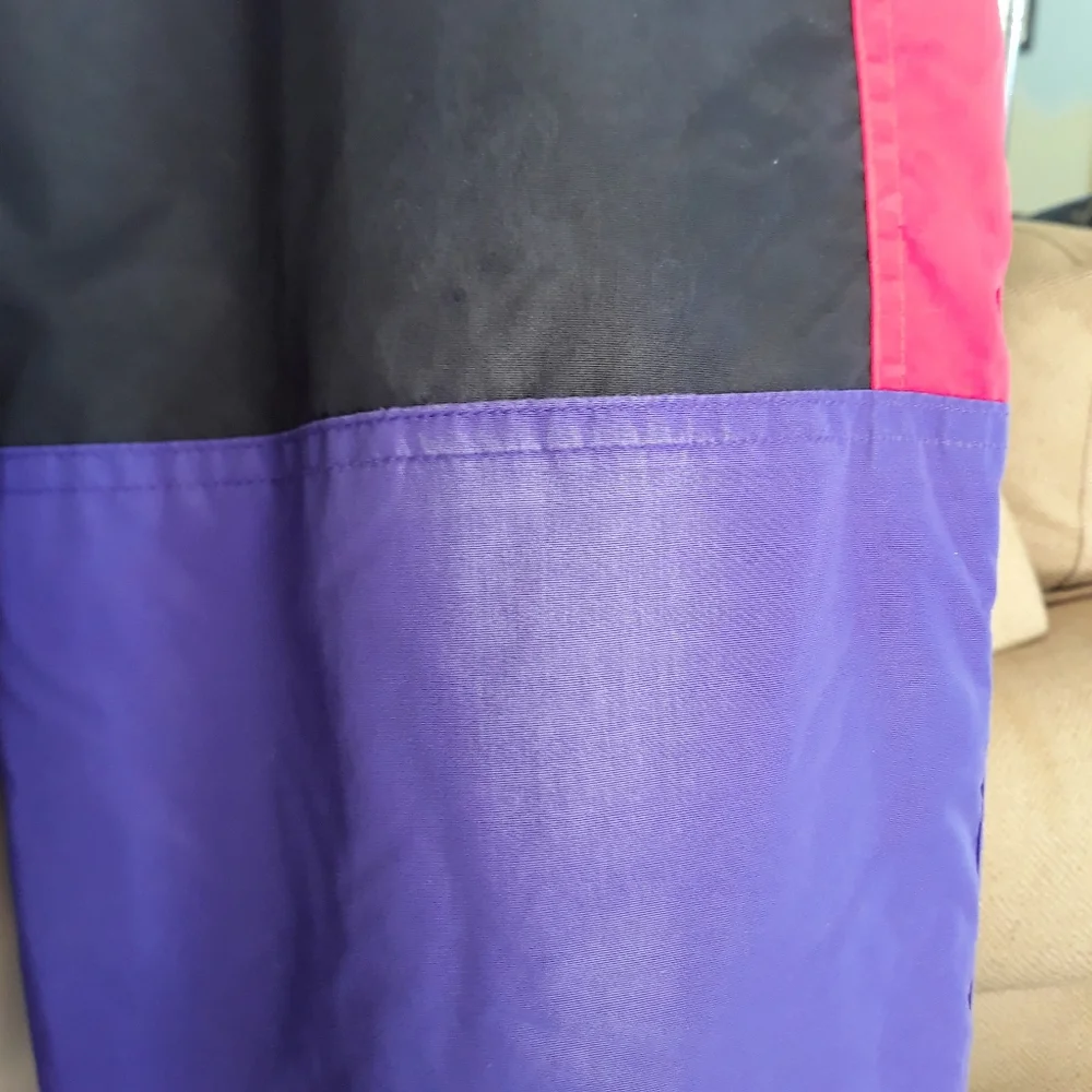 Vintage 80s ProSports Junior Colorblock One Piece Ski Suit Made in USA